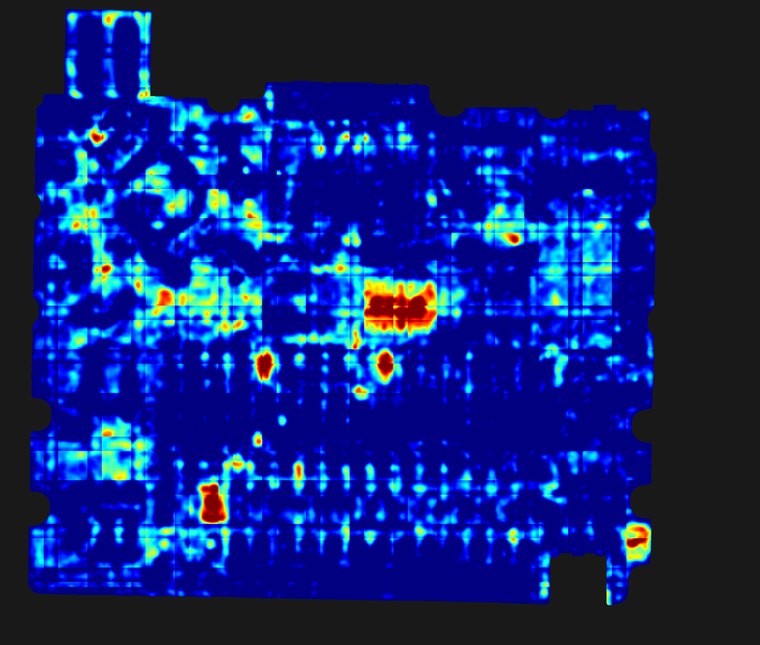 ResNet50 теплокарта